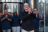 Photos show Apple fans lining up around the world for the launch of iPhone 17 and iPhone Air