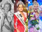 Photos show how the winning gowns from the Miss Universe pageant have changed through the years