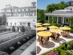 Donald Trump added a new statue to the White House Rose Garden. See how the space has changed over the years.