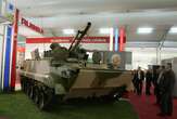 Take a look at the BMP-3, Russia's answer to the Bradley fighting vehicle, courtesy of one captured in Ukraine