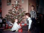 Vintage photos show how people decorated for the holidays over the last 100 years