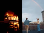 A side-by-side comparison shows stark differences between Meta and Anthropic's AI ad campaigns