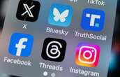 Bluesky versus Threads: A new survey shows a deep political divide between social media's newest rivals