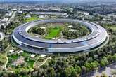 Apple's latest addition to its $5 billion campus is built into a hillside like a modern-day Hobbit hole