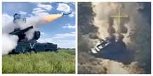 Video shows the apparent destruction of a $10M Russian air defense system with a cheap drone worth a few hundred dollars