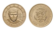 The US Mint says it's making a $1 coin with Trump's face on it