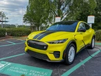 I drove Ford's Mustang Mach-E Rally. It looks like a life-sized Hot Wheels toy but is actually a fantastically fast electric SUV.