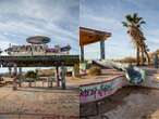 From empty slides to deserted swimming pools, I wandered around an abandoned water park in the middle of a California desert