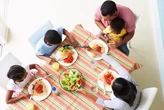 Mealtime in my house of 6 was getting chaotic. A simple list helped my kids with table manners.