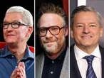 Seth Rogen gave Netflix CEO Ted Sarandos a cameo in 'The Studio.' He says Apple wanted Tim Cook instead.