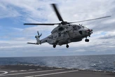Inside the chopper that NATO warships lean on to find Russian submarines