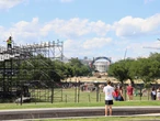 I visited Washington, DC, for the first time. The capital felt like one big construction site.