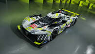 Peugeot 9x8 WEC racer installs a rear wing and a pack-of-lions livery