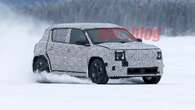 Production Renault 4 EV caught testing in the snow