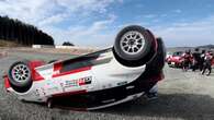 Toyota Chairman Akio Toyoda flipped a GR Yaris rally car during testing