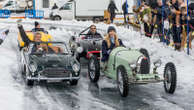 At St. Moritz, the Ferraris and Bugattis are small wonders