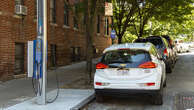 NYC's curbside EV chargers are popular — and often blocked