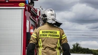 Wielki pożar w zakładzie przerabiającym śmieci na paliwo