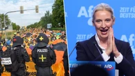 Niespokojnie w Erfurcie. Zjazd AfD w cieniu masowych protestów