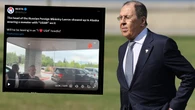 Ławrow znów zszokował. W takim stroju doleciał na Alaskę
