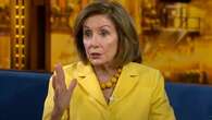 Pro-Palestinian Protesters Crash Nancy Pelosi 'Late Show' Interview