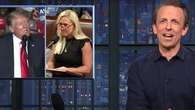 Seth Meyers Mocks Marjorie Taylor Greene With Trump's Backhanded Compliment