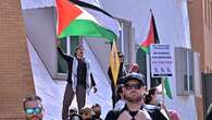 Several People Detained As Pro-Palestinian Protesters Block Parking Garage At MIT