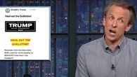 Seth Meyers Flags Hilarious Flaw With Trump’s ‘Unhinged’ Fundraising Email