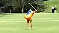 Golf Fan Runs Onto U.S. Open Course And Takes 2 Shots Before Security Grabs Him