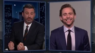 Tom Hiddleston And Jimmy Kimmel Have Fun Talking Trash About Matt Damon