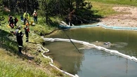 SUV Carrying 5 People Sinks Into Yellowstone Thermal Feature After Running Off Road