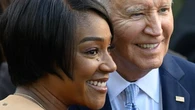 Tiffany Haddish Bumped Foreheads With Joe Biden And Caught His Smell