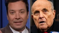 Jimmy Fallon Cracks Ink-Credible Gag About Rudy Giuliani’s New Legal Woe