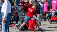 Trump Souvenir Vendors Brawl Before Michigan MAGA Rally