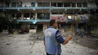Israeli Strike Kills At Least 33 At Gaza School Sheltering Displaced Palestinians
