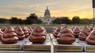 Mini Poop Statues Appear At D.C.’s Mysterious Turd Monument ‘Honoring’ Trump