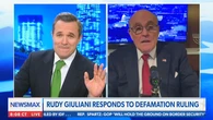 Rudy Giuliani Hits Newsmax Host With A Wild Defamation Case Ask On Live TV