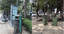 La fiesta mundialista destapó una carencia urbana: la escasez de botes de basura en espacios públicos