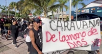 Una nueva caravana migrante sale de Chiapas rumbo a la Ciudad de México y Monterrey