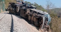 Convoy del Tren Interoceánico se descarrila en Oaxaca; no hay víctimas