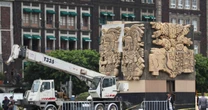 El Zócalo alberga video mapping del origen de México-Tenochtitlán