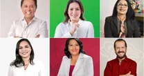 Karen Castrejón, Pablo Sandoval y Esthela Damián buscan candidatura de Morena en Guerrero