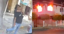 Agreden a joven frutero en Tehuacán y vecinos queman casa y local en represalia