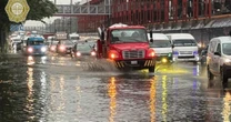 Lluvias colapsan CDMX: Metro, Cablebús y vialidades afectadas por tormenta y granizo