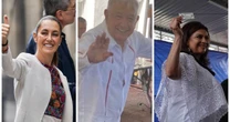 #EnFotos| Sheinbaum, AMLO, Brugada y gobernadores salen a votar este 1 de junio