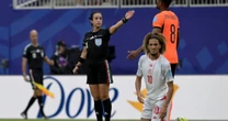 Katia Itzel debuta como la primera mujer latinoamericana y mexicana en arbitrar un partido de un Mundial