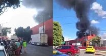 Se registra fuerte incendio en Iztacalco, CDMX, bomberos atiende la emergencia