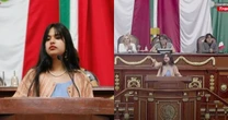 “¿Qué actitud es esta?” Ganadora del Premio a la Juventud "regaña" a legisladores en el Congreso de la CDMX