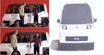 Sheinbaum presenta Olinia, vehículo eléctrico diseñado en México