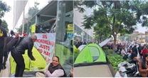Reapertura del Poder Judicial en CDMX fracasa y trabajadores se enfrentan